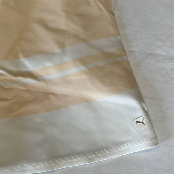 Puma PWRSHAPE Stripe Golf Skort Cloud Pink Rose Size L - Picture 4 of 11